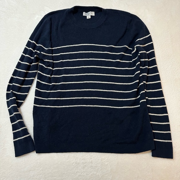Target Nili Lotan navy stripe sweater - Picture 2 of 5